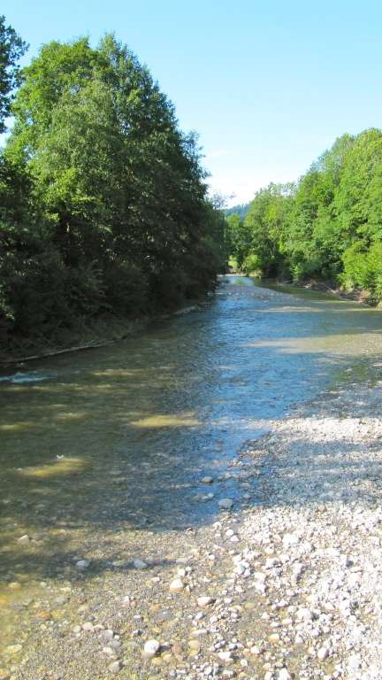Emme-Badeplätze: Bubenei Brücke, Signau