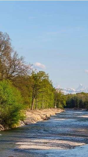 Emme-Badeplätze: Schwellen bei Kirchberg