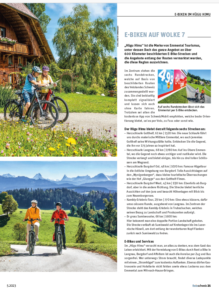 Finis.CH im GEO-Magazin